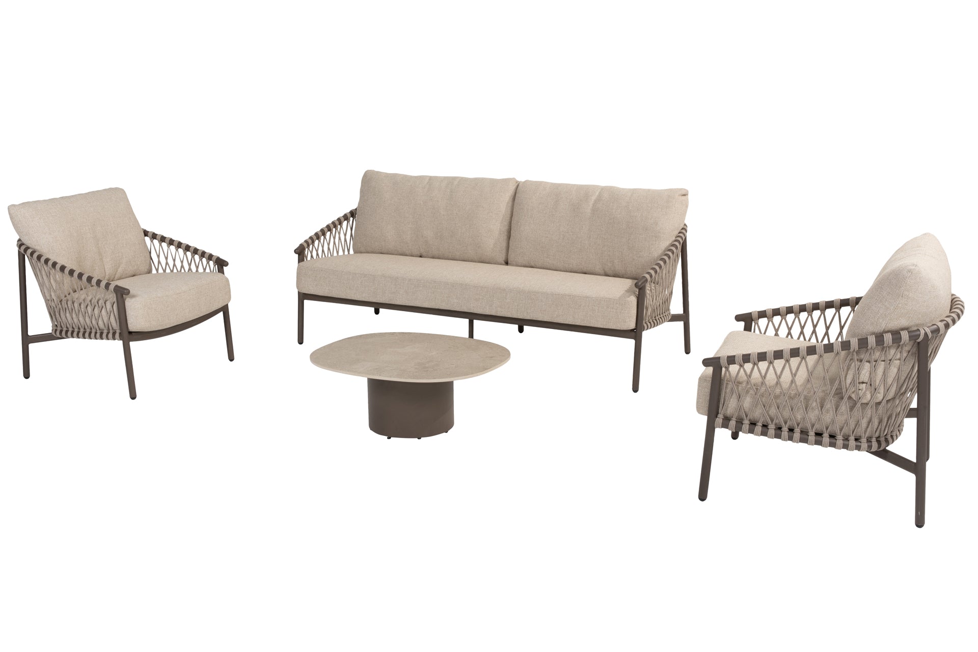Allora living set with Sofie table - Complete Set