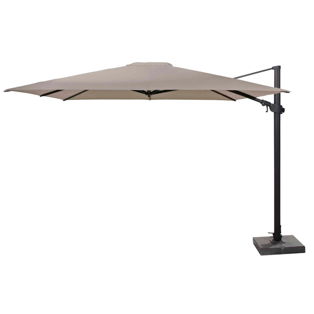 4 Seasons Outdoor Parasol Siesta Premium 300 x 300 cm Taupe