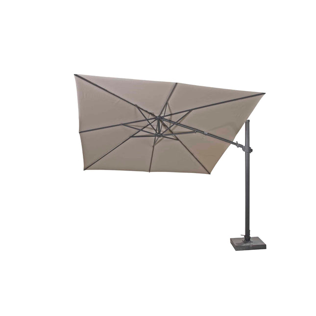 4 Seasons Outdoor Parasol Siesta Premium 300 x 300 cm Taupe