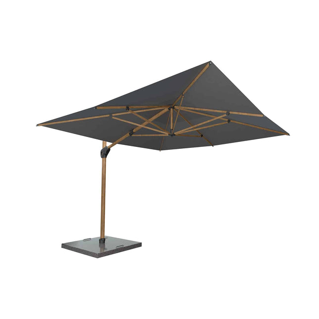 4 Seasons Outdoor Hacienda 300 x 400 cm Holzkohleholz -Look -Rahmen