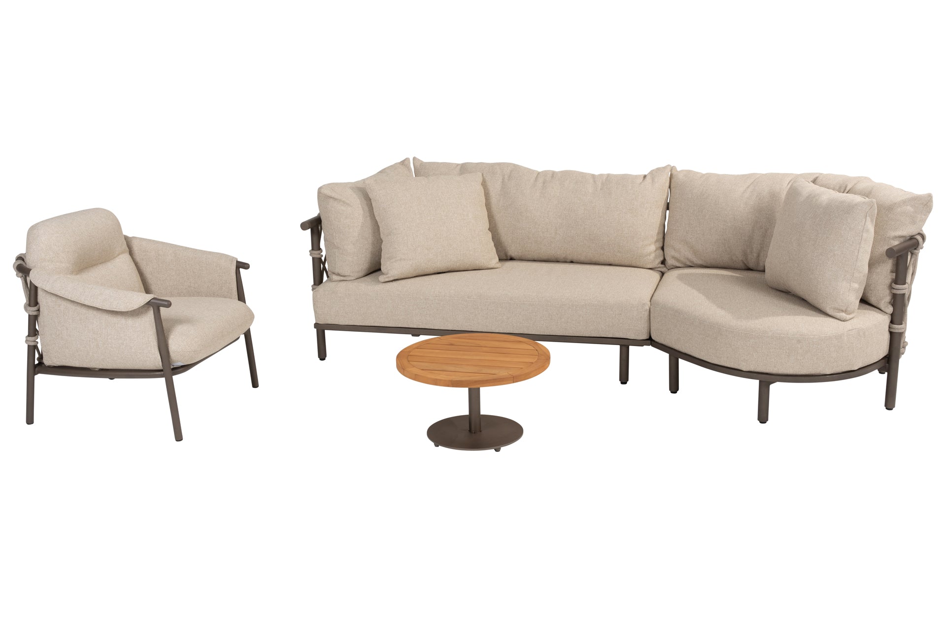 Ezra lounge set with Volta table - Complete Set