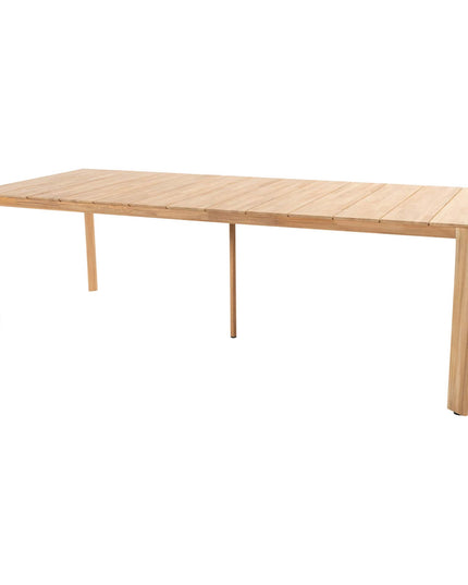 4 Seasons Outdoor Murcia Dining Olive + Lucas Teaktabelle 240 x 100 cm