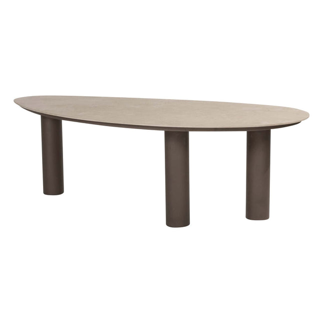 4 Seasons Outdoor Arizona Tisch Keramikblatt Kieselform 240 x 120 cm