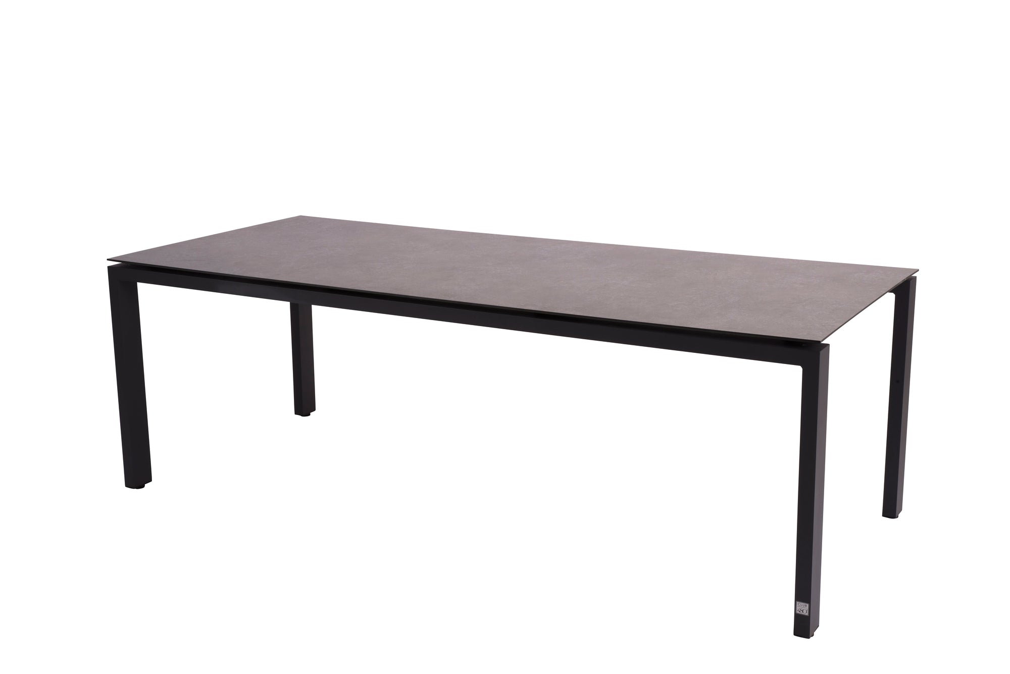4 Seasons Outdoor Goa frame anthracite with with HPL Slate anthracite 220x95cm - Image 1