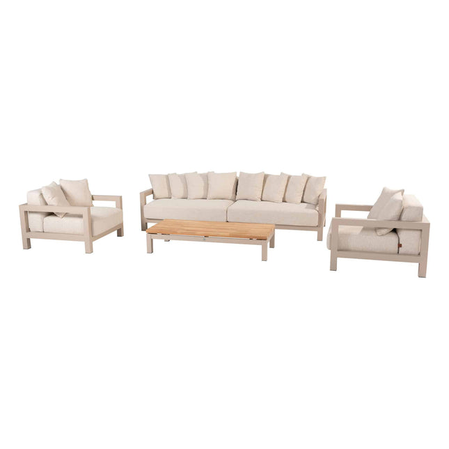 4 Seasons Outdoor Capitol Couchtisch Latte 150 x 65 cm