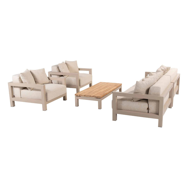 4 Seasons Outdoor Capitol Couchtisch Latte 150 x 65 cm