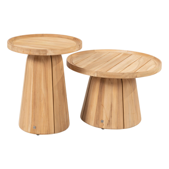 4 Seasons Outdoor Pablo Side Table Teak 45 cm Ø (H 55)