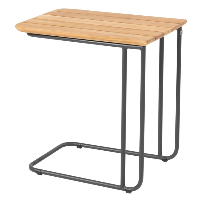 4 Seasons Outdoor Verdi Seitentisch Teak 50 x 35 x 45 cm