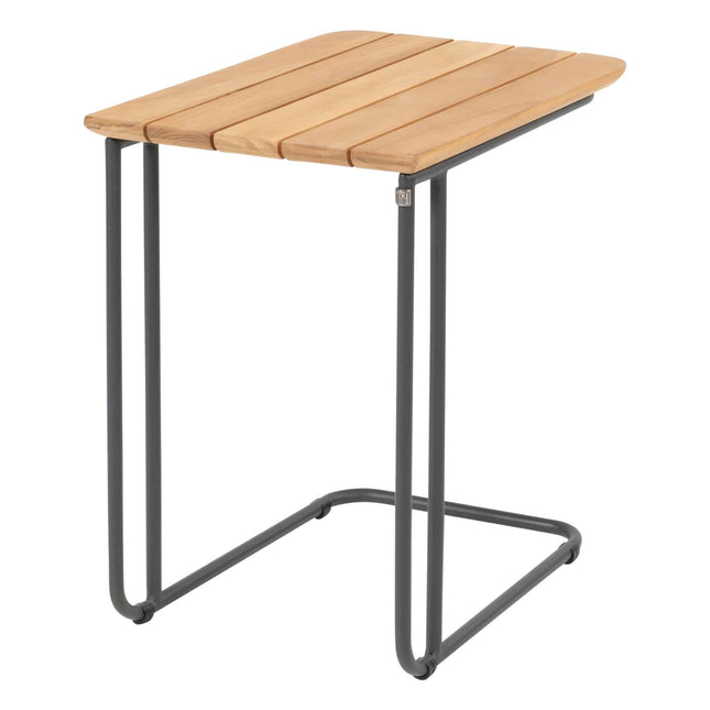 4 Seasons Outdoor Verdi Seitentisch Teak 50 x 35 x 45 cm