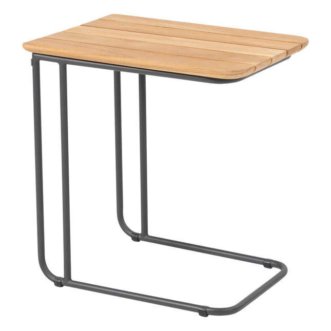 4 Seasons Outdoor Verdi Seitentisch Teak 50 x 35 x 45 cm