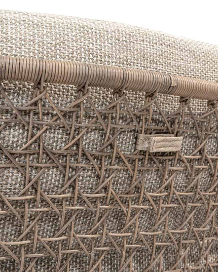 4 Seasons Outdoor Aprilla Dining Pure + Locarno Tisch HPL Slate Anthrazit 130 Ø cm