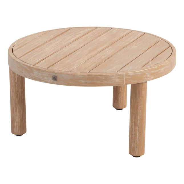 4 Seasons Outdoor Rem Couchtisch gebürstet Teak 60 cm. Ø (H 32)