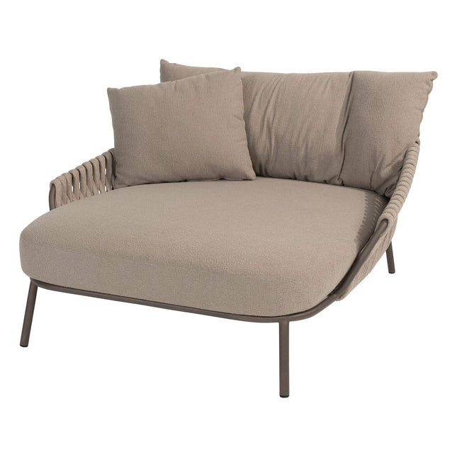 4 Seasons Outdoor Montera 2-Person Lounger inkl. 2 Kissen und Kissen