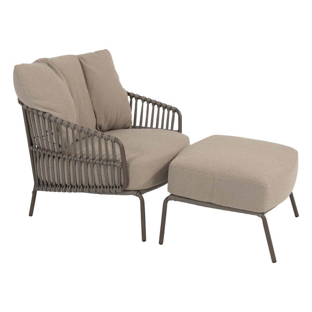 4 Seasons Outdoor Capalbio Lounge Stuhl inkl. 2 Kissen