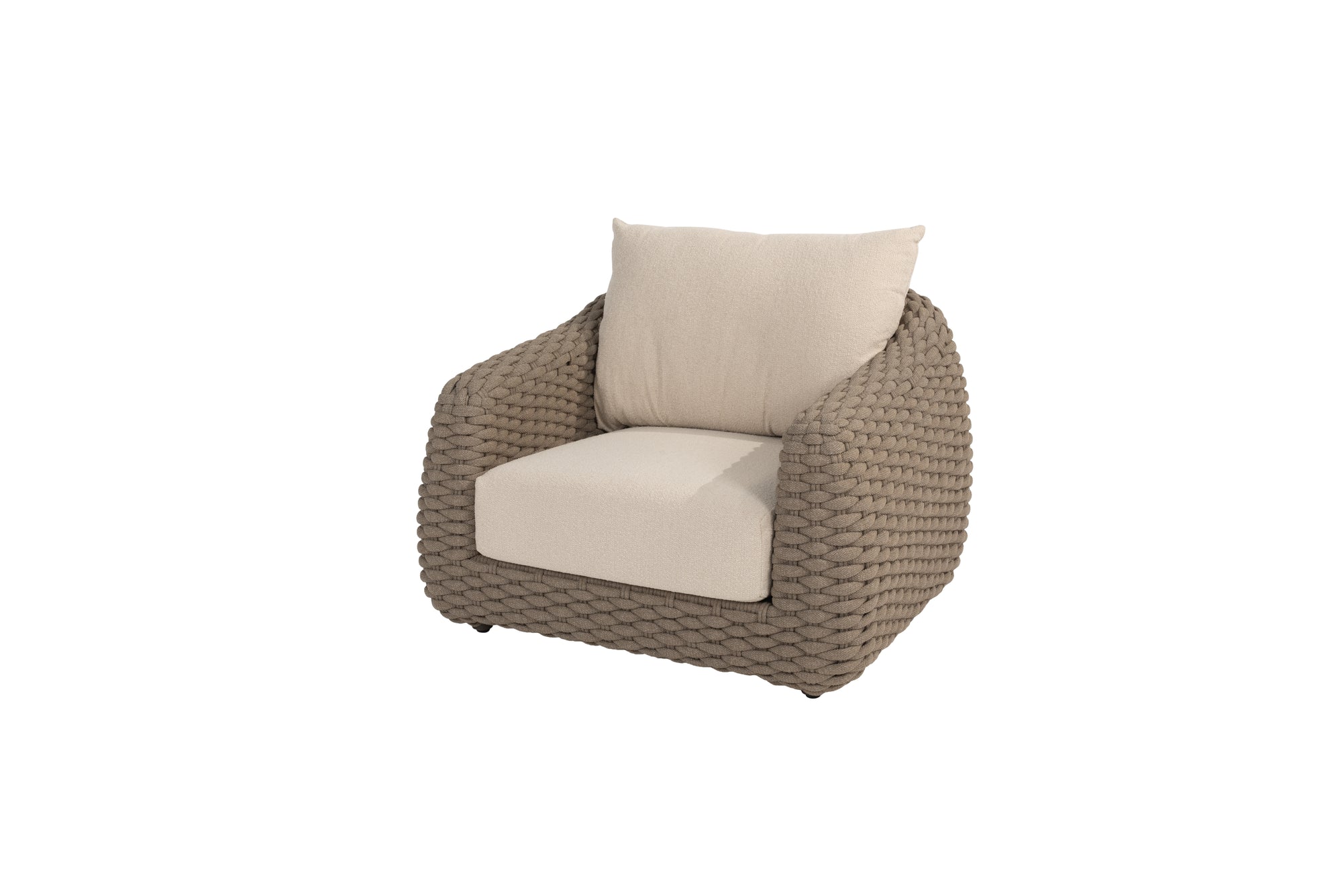 4SO Maxime loungestoel earth incl. 2 kussens