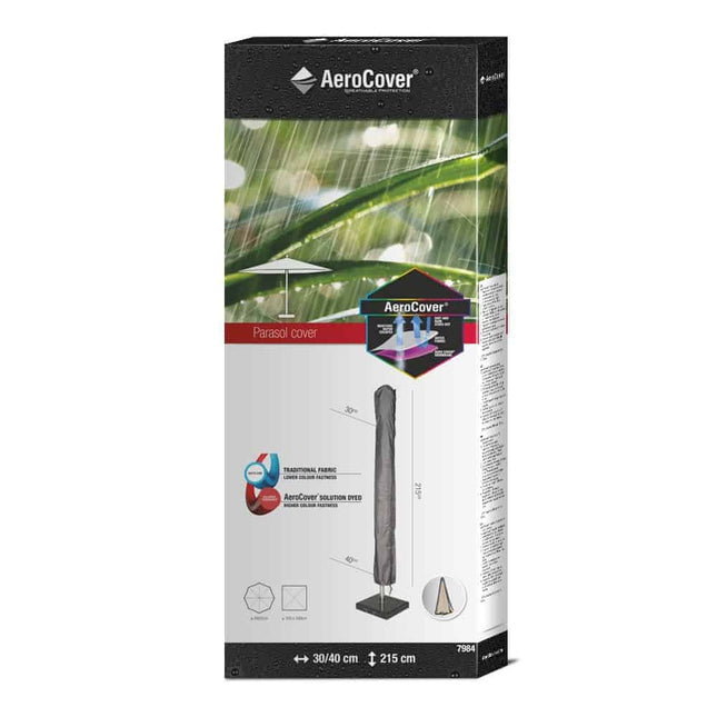 4 Seasons Outdoor Azzurro 350 cm Ø Mittelgrau