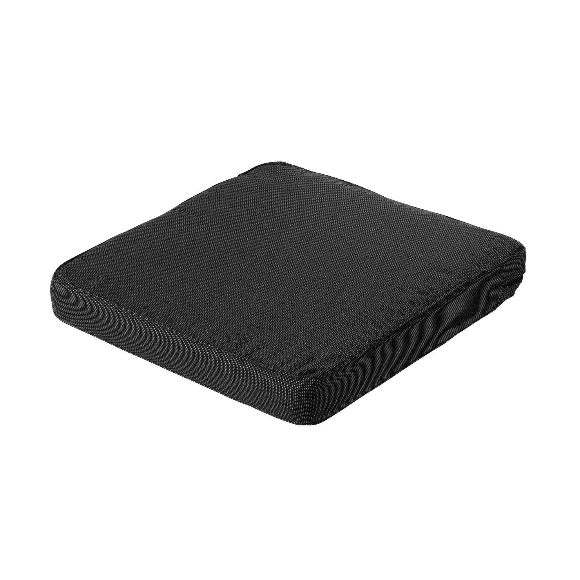 Madison Rib lounge zitkussen 60x60 cm - Rib black