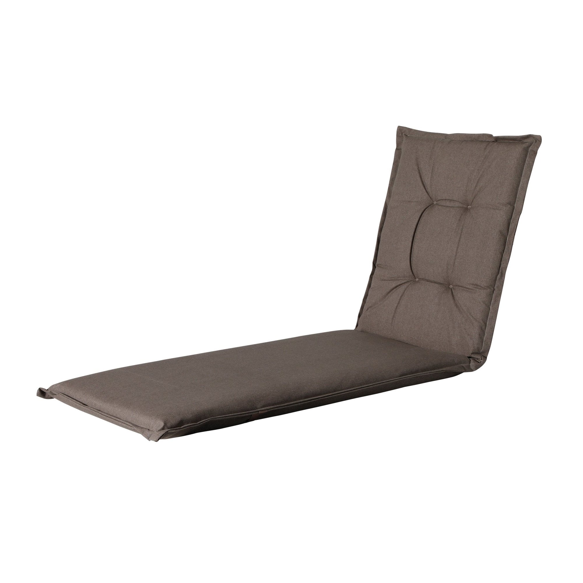 Madison Oxford standaard basis ligbedkussen 200x65 cm - Oxford taupe
