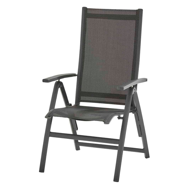 Taste 4SO Cadiz Verstellbarer Stuhl + Kammtisch Anthrazit 220 cm