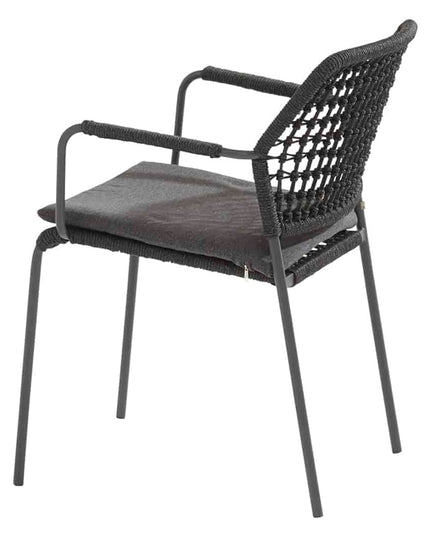 Taste 4SO Barista Dining Anthrazit + Minerva Tisch HPL Blatt Dunkelgrau 280 x 95 cm