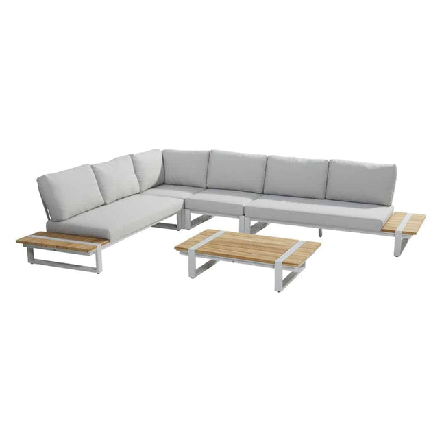 Taste 4SO Country Lounge Set Frost Grey + Mitte + Couchtisch