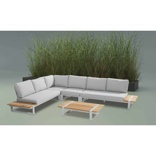 Taste 4SO Country Lounge Set Frost Grey + Mitte + Couchtisch