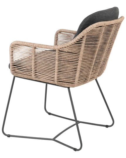 Taste 4SO Belmond Dining Naturel + Fiesta Tabelle 90 × 90 cm