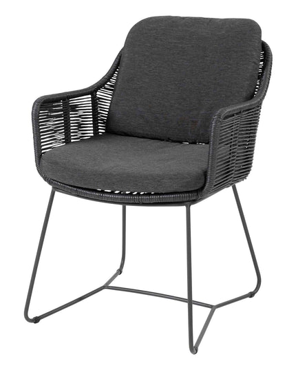 Taste 4SO Belmond Dining Anthrazit + Prado Tabelle 130 Ø cm