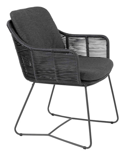 Taste 4SO Belmond Dining Anthrazit + Prado Tabelle 160 Ø cm