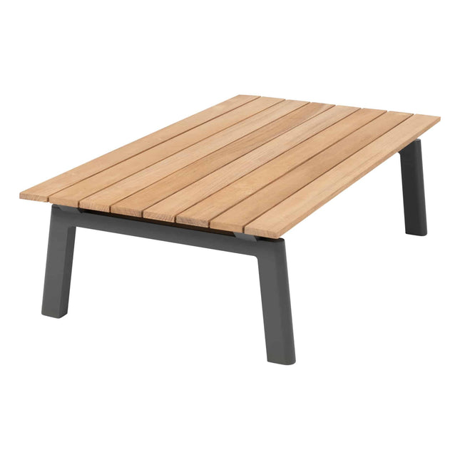 Taste 4SO Ravenna Couchtisch mit Teaktisch -Tisch 120 x 65 x 35 cm