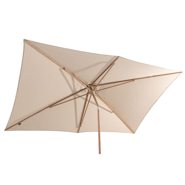 4 Seasons Outdoor Azzurro 200 x 300 cm. Sand mit Holz -Look -Rahmen