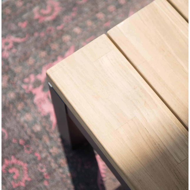 4 Seasons Outdoor Capitol Couchtisch Quadrat 90 x 90 x 35 cm. Teaktisch -Top