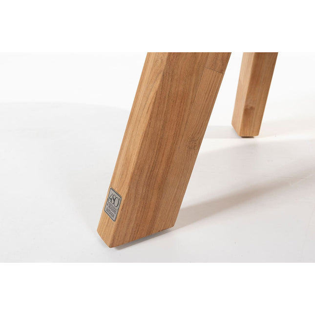 4 Seasons Outdoor Cosmic Couchtisch Teak 65 cm. Ø (H 40 cm)