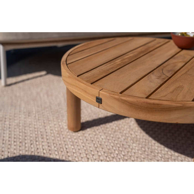 4 Seasons Outdoor Finn Couchtisch Teak 60 cm. Ø (H 32)