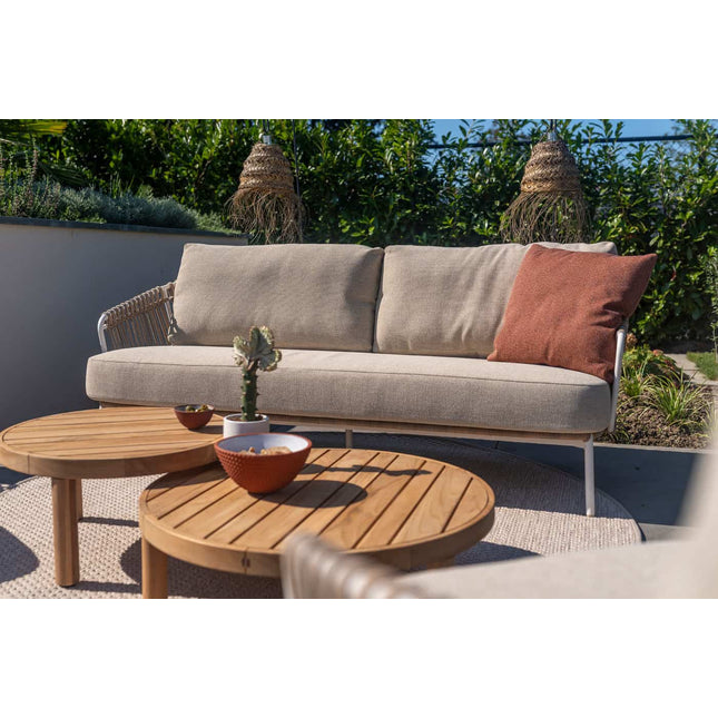4 Seasons Outdoor Finn Couchtisch Teak 60 cm. Ø (H 32)
