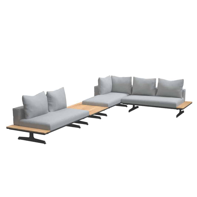 4 Seasons Outdoor endlosen Kaffeetisch Teak 95 x 95 x 30 cm.