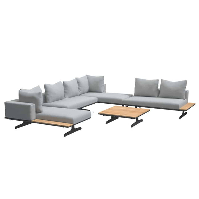 4 Seasons Outdoor endlosen Kaffeetisch Teak 95 x 95 x 30 cm.