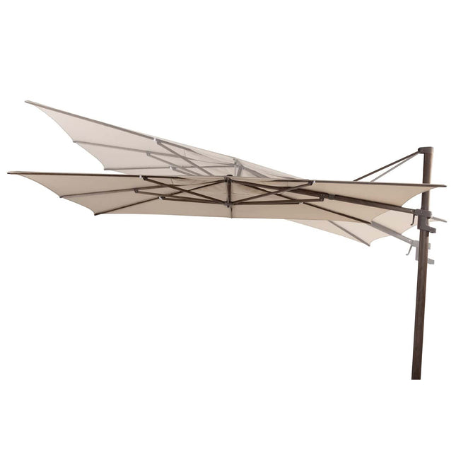 4 Seasons Outdoor Finca 400 x 300 cm. Strand mit Wenge -Rahmen