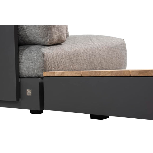 4 Seasons Outdoor Ibiza Eckelement/Couchtisch 84 x 84 cm. Teak