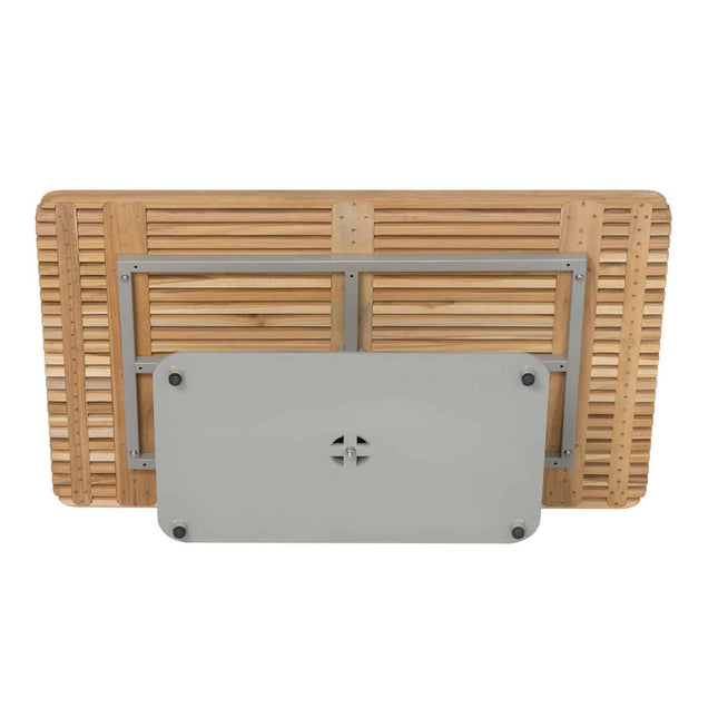 4 Seasons Outdoor Plato Couchtisch Teaktisch Top 120 x 75 x 35 cm