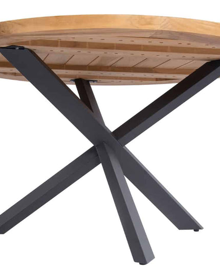 Taste 4SO Belmond Dining Anthrazit + Prado Tabelle 130 Ø cm