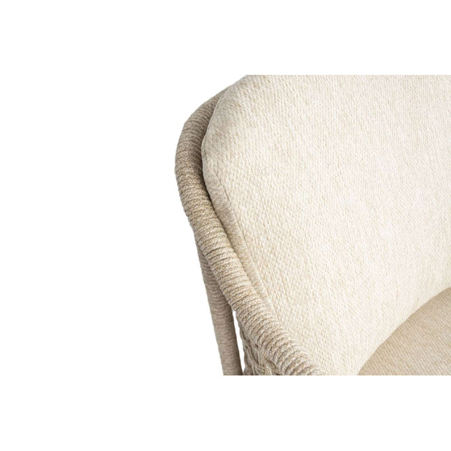 4 Seasons Outdoor Puccini Lounge Set + Footstool ohne Kaffeetisch