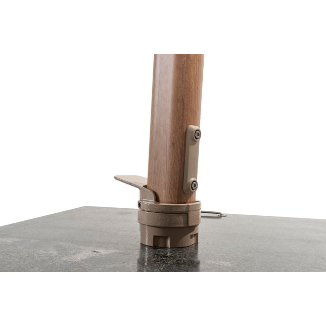 4 Seasons Outdoor Hacienda 300 x 400 cm. Sand mit Holz -Look -Rahmen