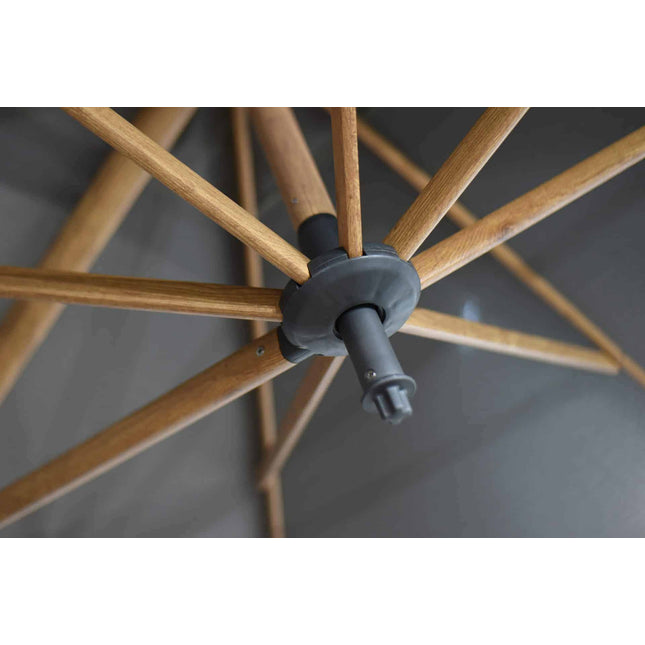 4 Seasons Outdoor Hacienda 300 x 400 cm Holzkohleholz -Look -Rahmen