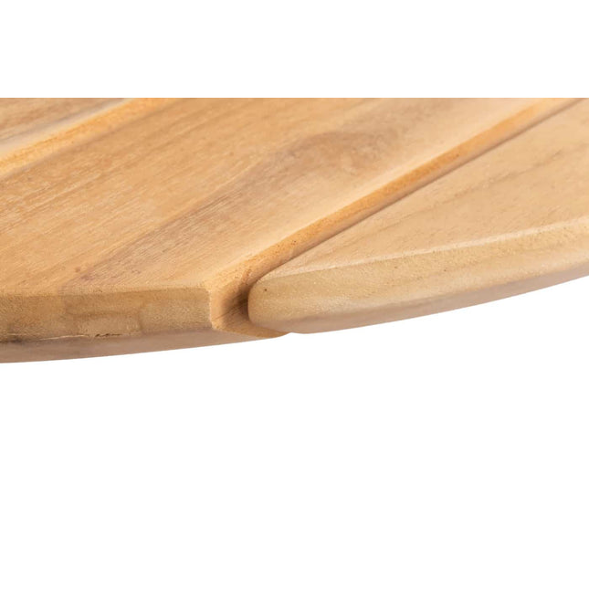 4 Seasons Outdoor Verdi Seitentisch Teak 45 cm Ø (H 55)