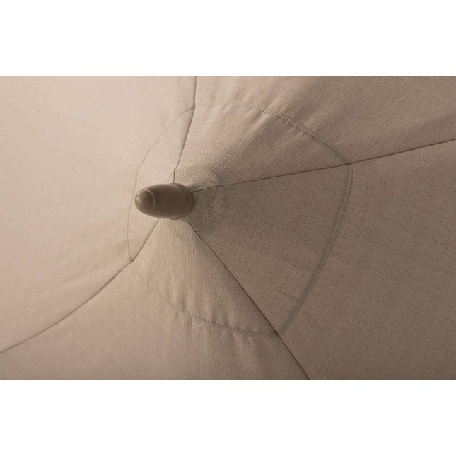 4 Seasons Outdoor Vivenda 270 x 270 cm. Sand mit Holz -Look -Rahmen