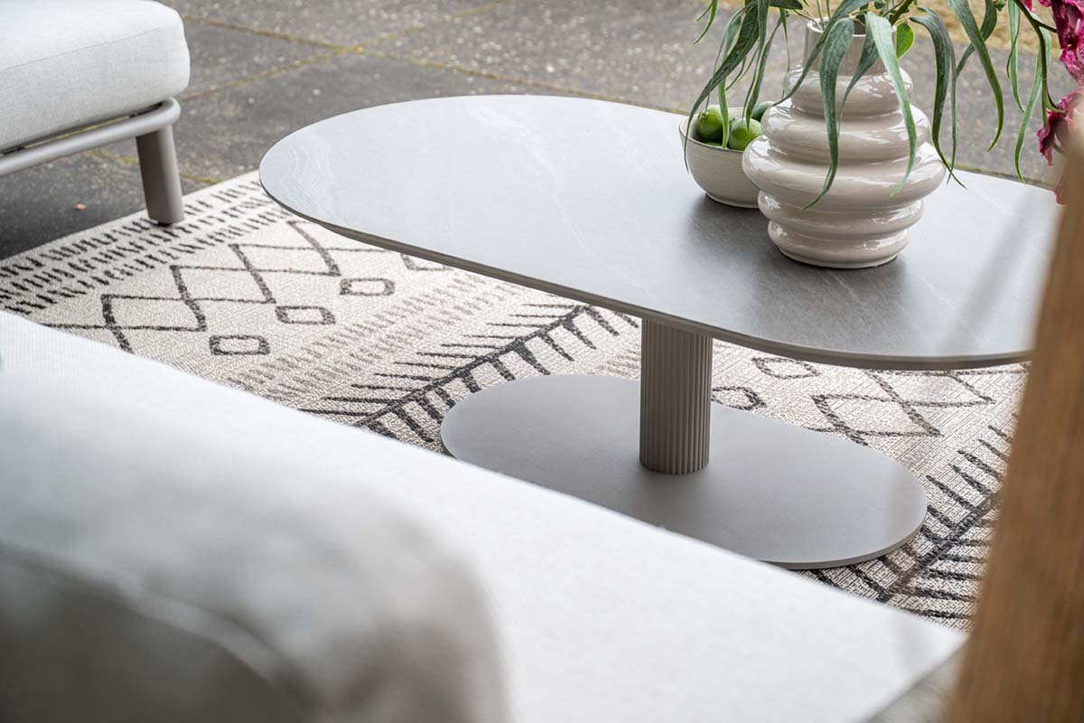 Garden Impressions Durango loungeset 3-delig aluminium frame met rope - afbeelding 13