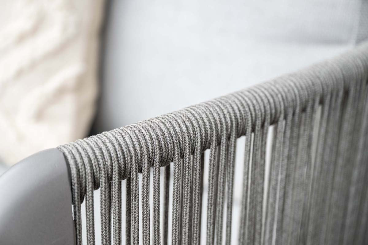 Garden Impressions Durango loungeset 3-delig aluminium frame met rope - afbeelding 18