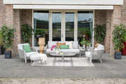 Garden Impressions Durango loungeset 3-delig aluminium frame met rope