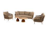 Biarritz lounge set amber with June tables - Complete Set